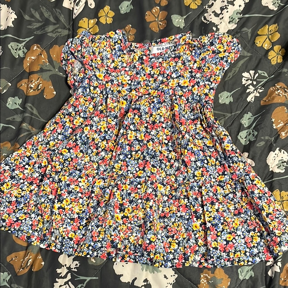 Old Navy Multicolor Floral Dress